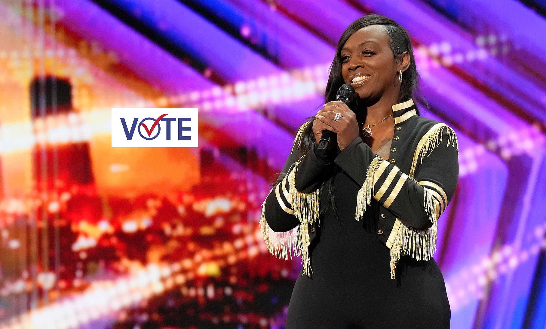 Dee Dee Simon America’s Got Talent (AGT) 2024 Vote Quarterfinals 27 August 2024 Online