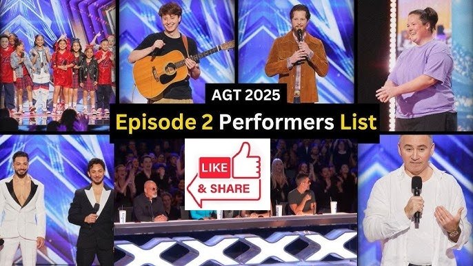 America’s Got Talent (AGT) 2025 Episode 2 Audition 3 June 2025