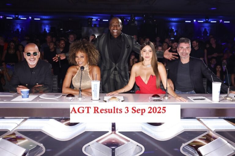 America’s Got Talent (AGT) 2025 Quarterfinals 3 Results 3 Sep 2025